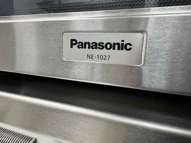 Panasonic - ne-1027 - magnetron met rvs wandschap - afbeelding 5 van  7