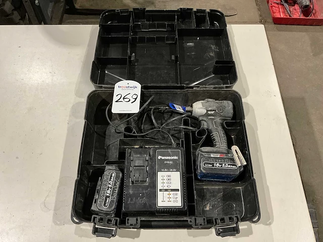Panasonic accu slagmoersleutel set - afbeelding 1 van  4