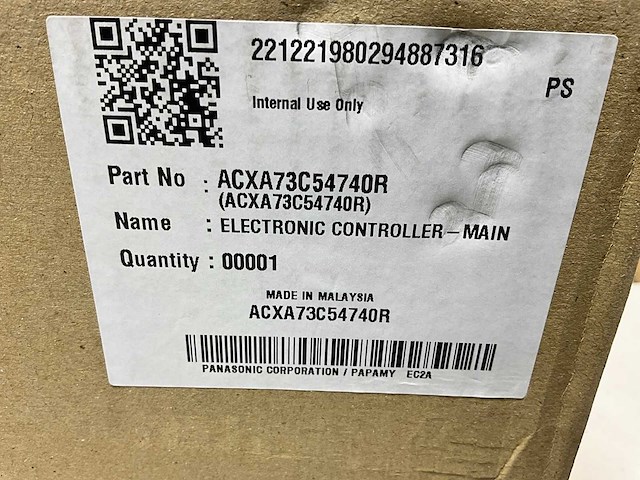 Panasonic acxa73c54740r electronische regelaar printplaat - afbeelding 6 van  6
