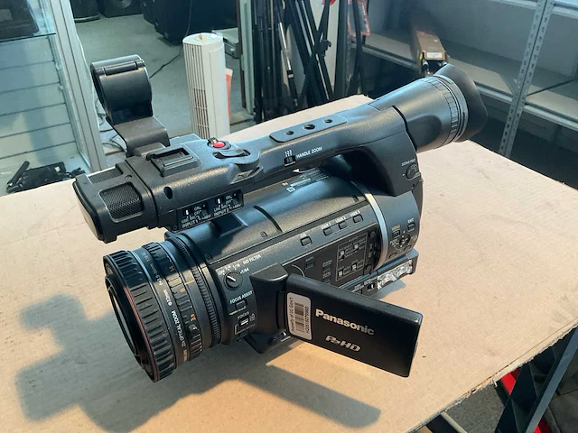 Panasonic ag-hpx250p videocamera - afbeelding 1 van  4