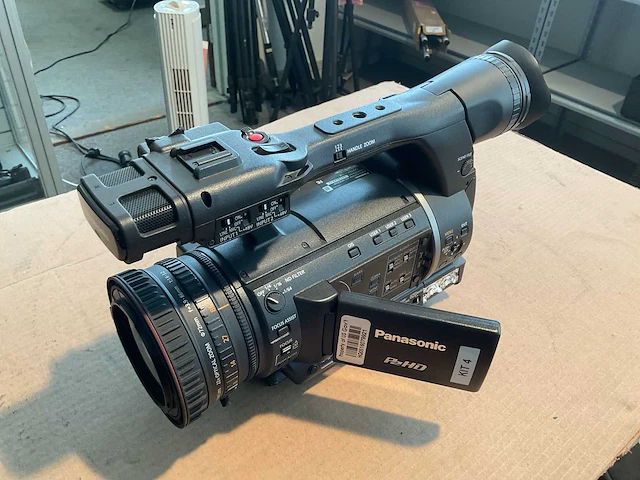Panasonic ag-hpx250p videocamera - afbeelding 1 van  4