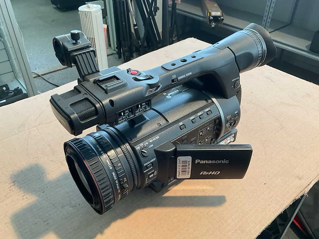 Panasonic ag-hpx250p videocamera - afbeelding 1 van  4