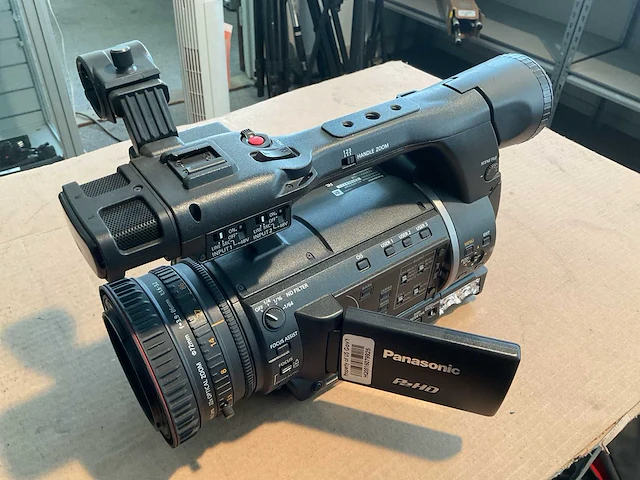 Panasonic ag-hpx250p videocamera - afbeelding 1 van  4
