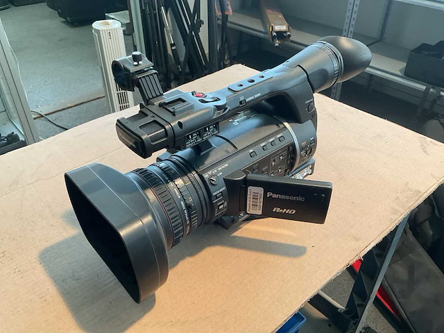 Panasonic ag-hpx250p videocamera - afbeelding 1 van  4