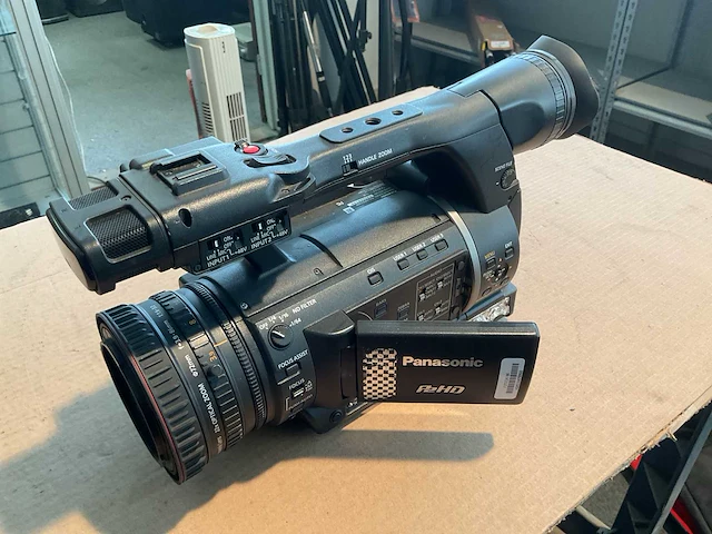 Panasonic ag-hpx250p videocamera - afbeelding 1 van  4