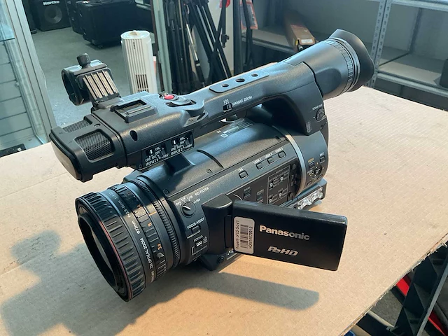 Panasonic ag-hpx250p videocamera - afbeelding 1 van  4