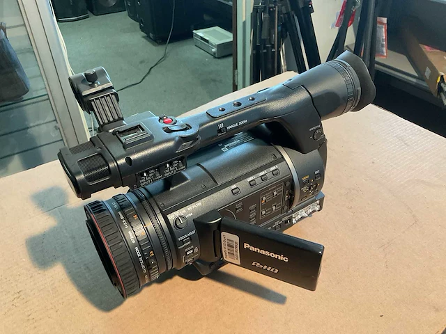 Panasonic ag-hpx250p videocamera - afbeelding 1 van  4