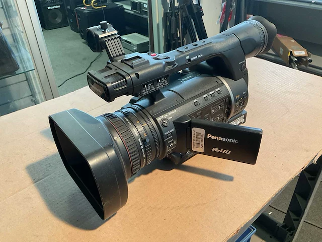 Panasonic ag-hpx250p videocamera - afbeelding 1 van  4