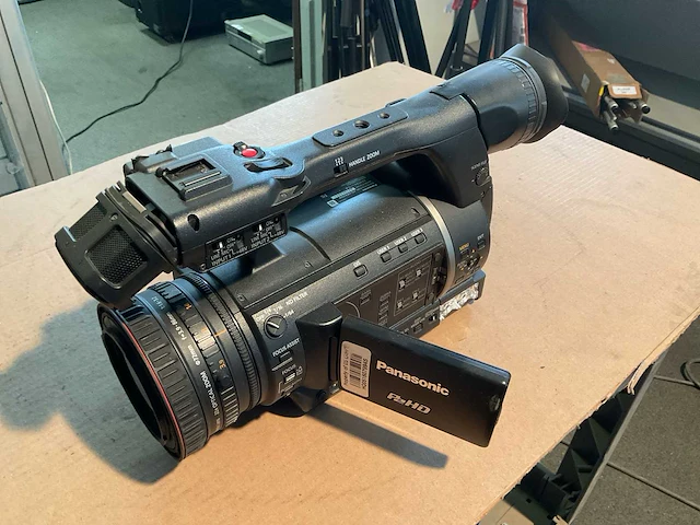 Panasonic ag-hpx250p videocamera - afbeelding 1 van  4