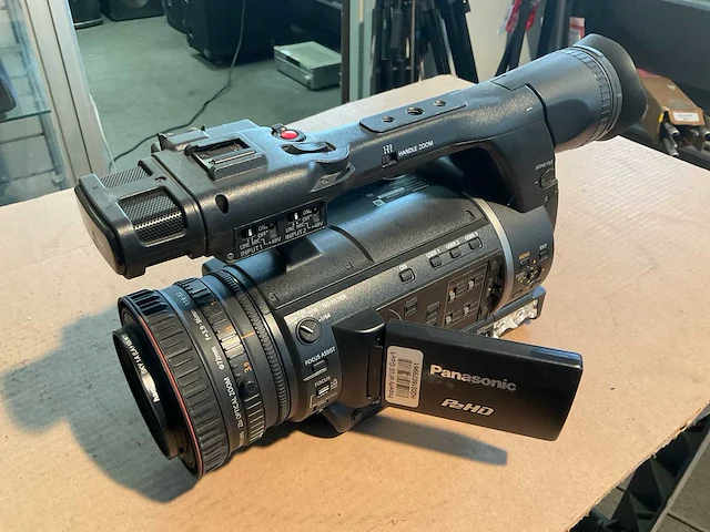 Panasonic ag-hpx250p videocamera - afbeelding 1 van  4