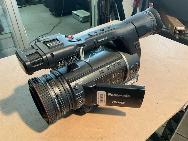 Panasonic ag-hpx250p videocamera - afbeelding 1 van  4