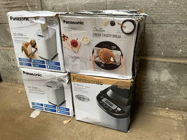 Panasonic broodbakmachine (4x) - afbeelding 1 van  11