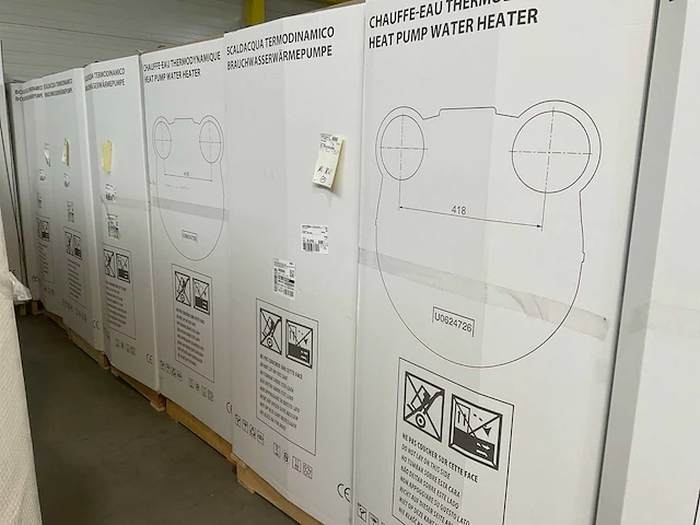 Panasonic / c.i.c.e. 200l - paw-dhw200f - warmtepompboiler (5x) - afbeelding 2 van  3