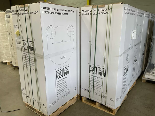Panasonic / c.i.c.e 200l paw-dhw200f warmtepompboiler (2x) - afbeelding 2 van  3