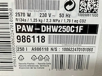 Panasonic / c.i.c.e 250l paw-dhw250c1f warmtepompboiler - afbeelding 4 van  4
