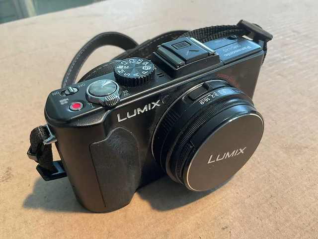 Panasonic dmc-lx5 lumix digitale fotocamera set - afbeelding 1 van  6