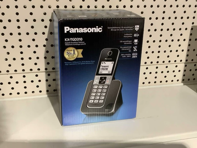 Panasonic kx-tgd310 huistelefoon - afbeelding 1 van  1