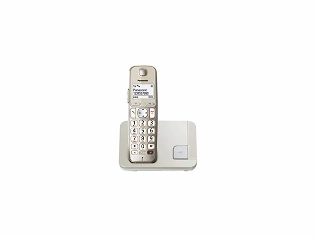 Panasonic kxtge210nln dect telefoon grijs/wit - afbeelding 3 van  5