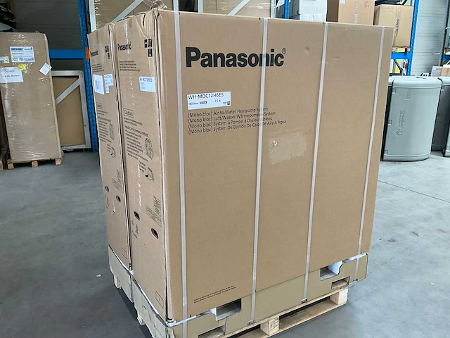 Panasonic monobloc wh-mdc12h6e5 lucht-water warmtepomp - afbeelding 2 van  3