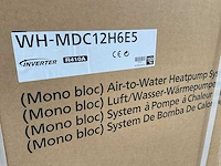 Panasonic monobloc wh-mdc12h6e5 lucht-water warmtepomp - afbeelding 3 van  3