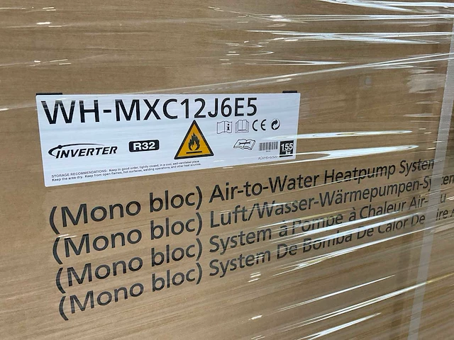 Panasonic monobloc wh-mxc12j6e5 lucht-water warmtepomp (2x) - afbeelding 2 van  2