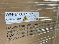 Panasonic monobloc wh-mxc12j6e5 lucht-water warmtepomp (2x) - afbeelding 2 van  2