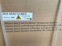Panasonic monobloc wh-mxc12j6e5 lucht-water warmtepomp - afbeelding 2 van  2