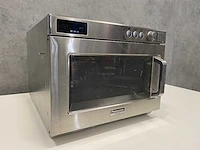 Panasonic ne-1646 - rvs ergonomische magnetron - afbeelding 1 van  11