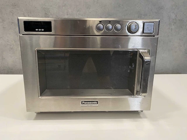 Panasonic ne-1646 - rvs ergonomische magnetron - afbeelding 7 van  11