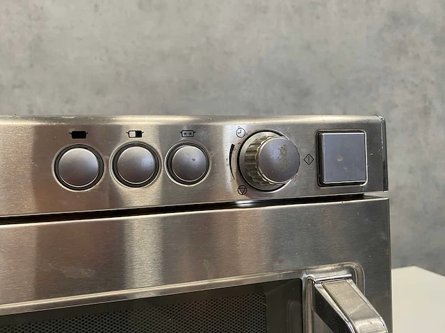 Panasonic ne-1646 - rvs ergonomische magnetron - afbeelding 9 van  11