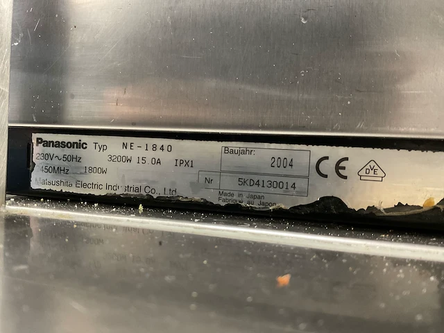 Panasonic pro 2 ne-1840 magnetron - afbeelding 3 van  11