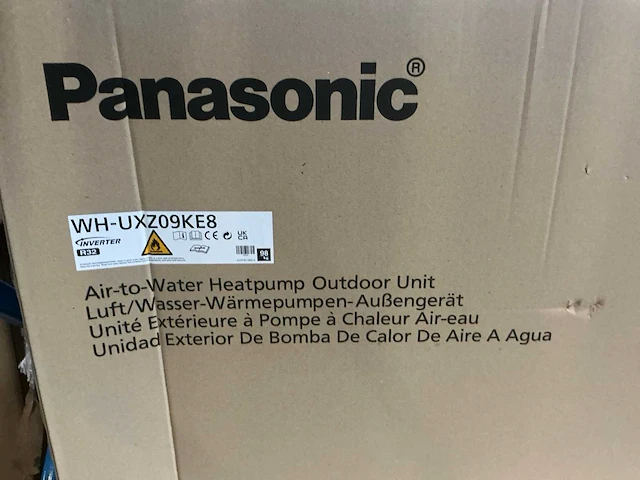 Panasonic wh-uxz09ke8 warmtepomp - afbeelding 2 van  3
