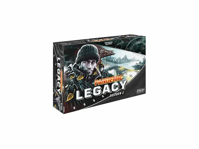 Pandemic legacy seizoen 2 zwarte editie coöperatief legacy bordspel - afbeelding 1 van  1