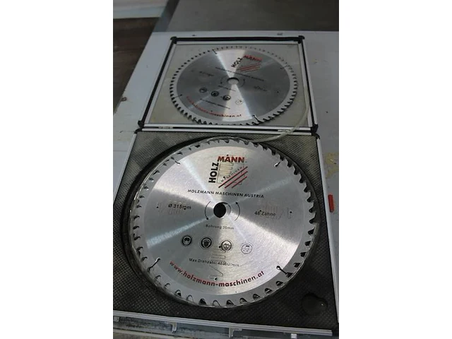 Paneelzaagmachine holzmann type fks 400vf-3200 met stofafzuiginstallatie abs 5000 se en 4 extra zaagbladen.... - afbeelding 5 van  9