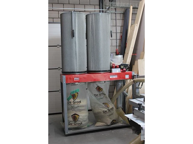 Paneelzaagmachine holzmann type fks 400vf-3200 met stofafzuiginstallatie abs 5000 se en 4 extra zaagbladen.... - afbeelding 8 van  9