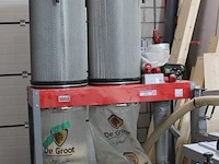Paneelzaagmachine holzmann type fks 400vf-3200 met stofafzuiginstallatie abs 5000 se en 4 extra zaagbladen.... - afbeelding 8 van  9