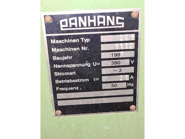 Panhans - 1987 - 261 - pennenbank - afbeelding 8 van  9