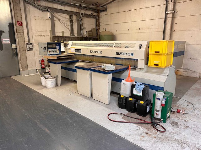 Panhans - 1998 - euro 5 - platen opdeelzaagmachine - afbeelding 6 van  12