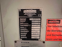 Panhans - 1998 - euro 5 - platen opdeelzaagmachine - afbeelding 10 van  12