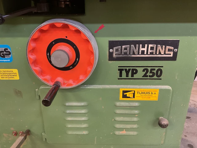 Panhans typ 250 spilfreesmachine - afbeelding 6 van  11