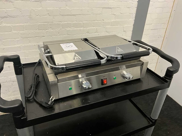 Panini grill dubbel - afbeelding 1 van  6