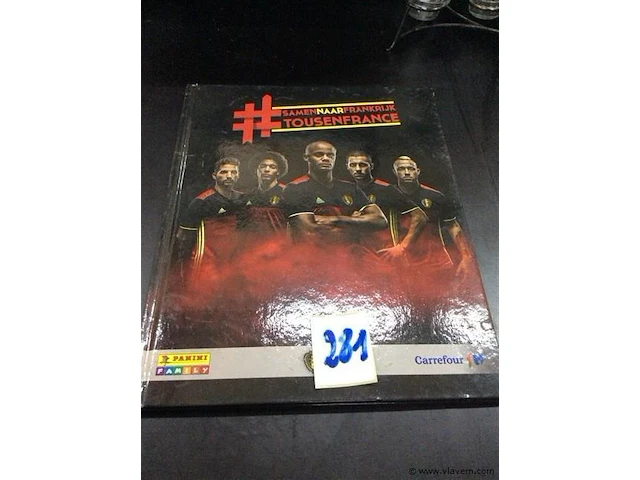 Panini voetbal uitgifte carrefour ( niet compleet ) - afbeelding 1 van  3