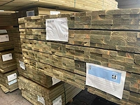 Panlatten groen geïmpregneerd 3900x39x21mm (300x) - afbeelding 3 van  3