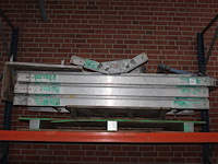 Pannenlift geda fixlift 150 met 6 delen van 2 meter, besturingskast en pannenwagen. - afbeelding 1 van  6