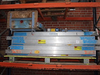 Pannenlift geda fixlift 250 met 7 delen van 2 meter, besturingskast en pannenwagen. - afbeelding 1 van  4