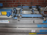 Pannenlift geda fixlift 250 met 7 delen van 2 meter, besturingskast en pannenwagen. - afbeelding 3 van  4