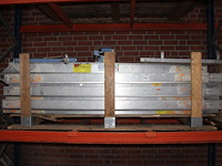 Pannenlift geda fixlift 250 met 7 delen van 2 meter, besturingskast en pannenwagen. - afbeelding 1 van  3