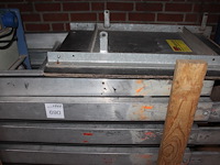 Pannenlift geda fixlift 250 met 7 delen van 2 meter, besturingskast en pannenwagen. - afbeelding 3 van  3