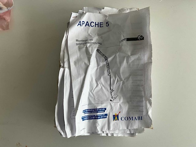 Pannenlift voor dakwerken apache 5 - afbeelding 14 van  15