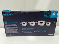 Pannenset 4 delig bk easy, cc003865-001, zilver - afbeelding 3 van  5